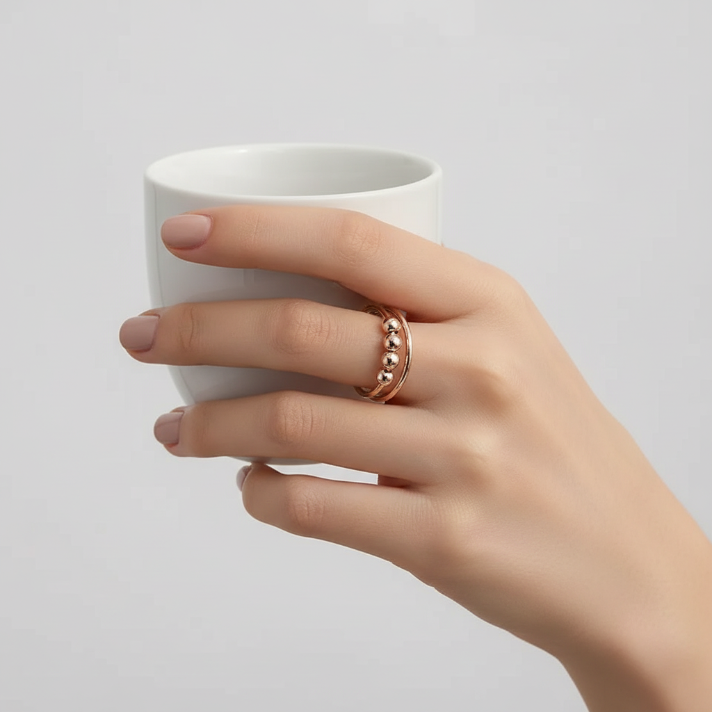 Drehbarer Anti-Stress-Ring - StressLessRing 