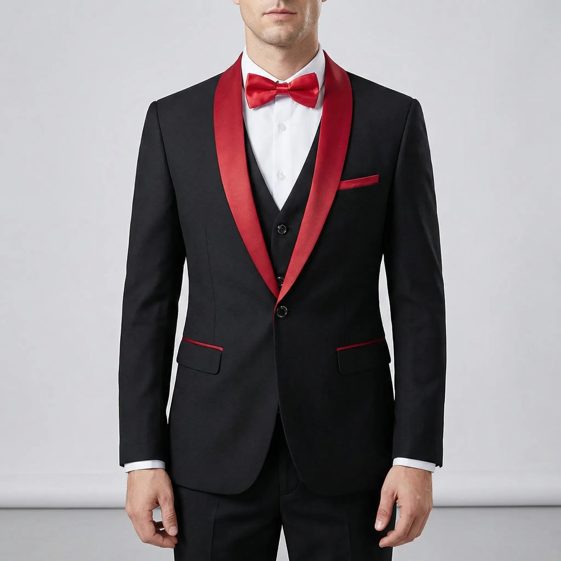 Dreiteiliger Slim-Fit-Anzug - Hennes