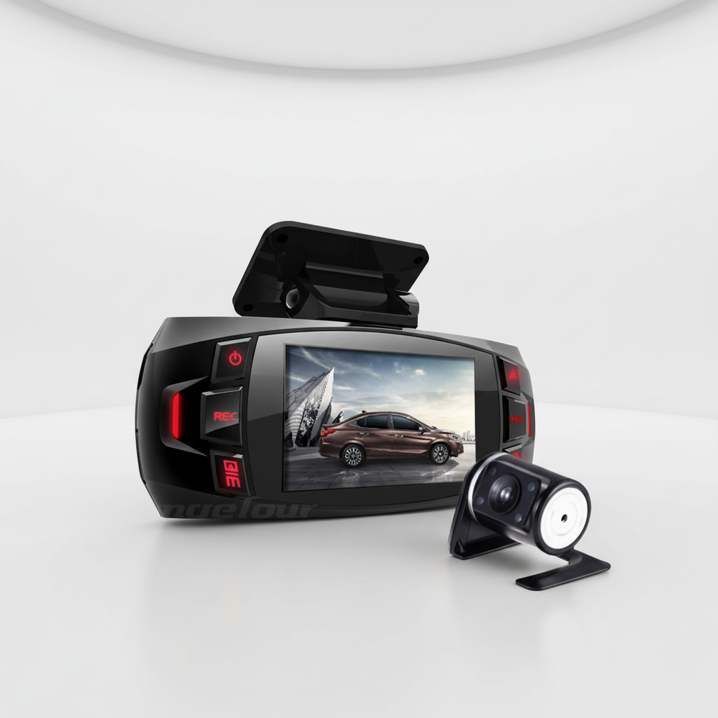 Dualkamera Dashcam Set - RoadvueX