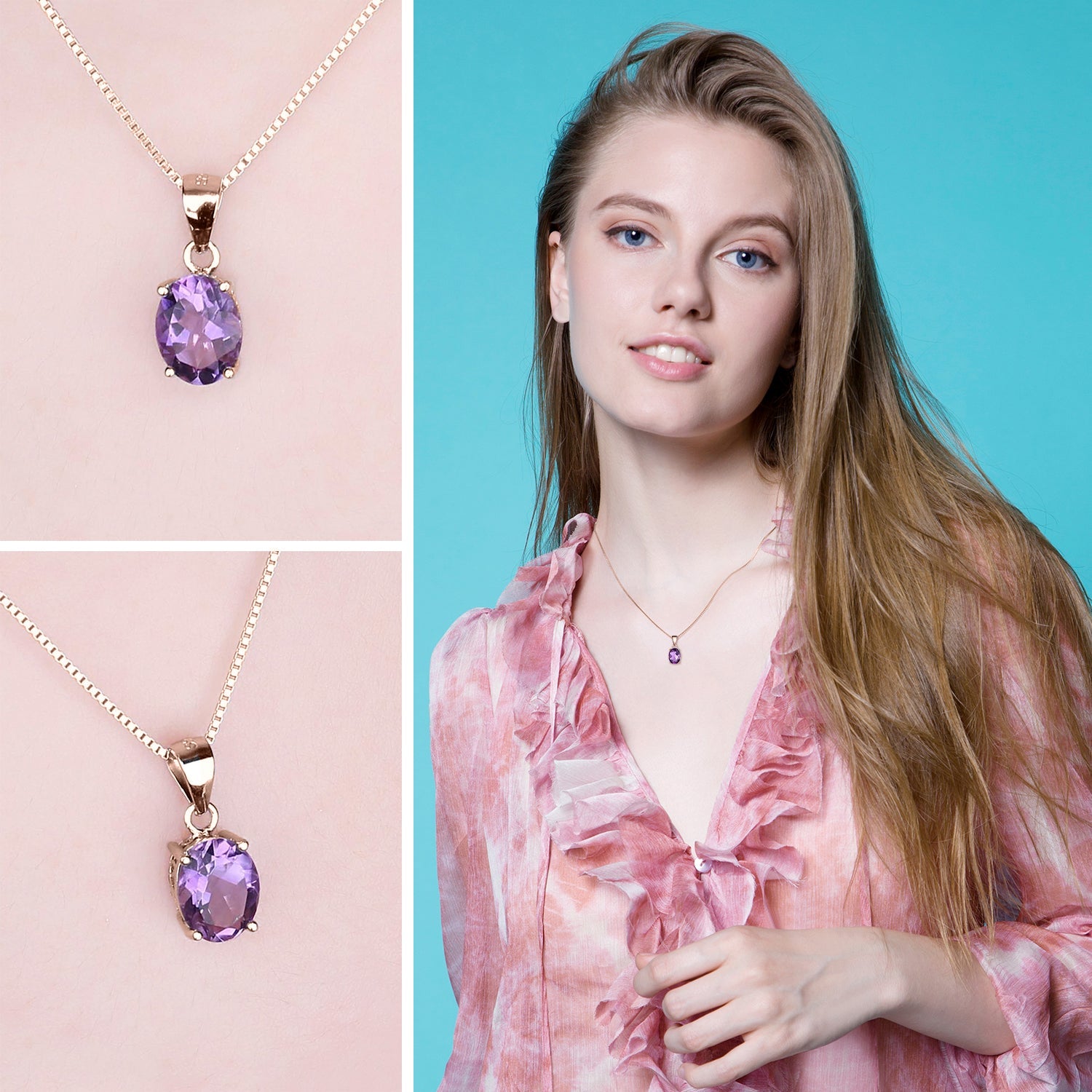 Edelstein Anhänger - EleganceGem 