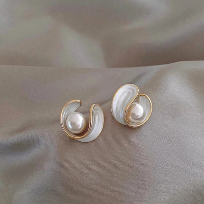 Edelsteinohrschmuck - OpalPearl 
