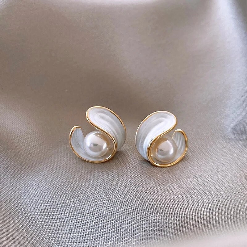 Edelsteinohrschmuck - OpalPearl 