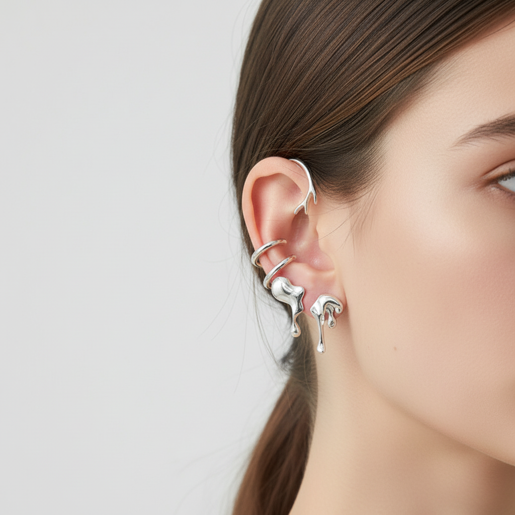 Edles Ohrstecker-Design - DropJewelry 