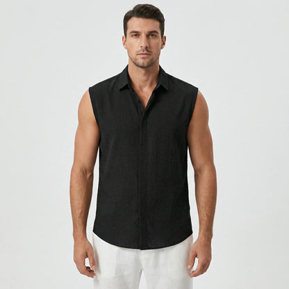 Effen Zomershirt Zonder Mouwen - Dexter