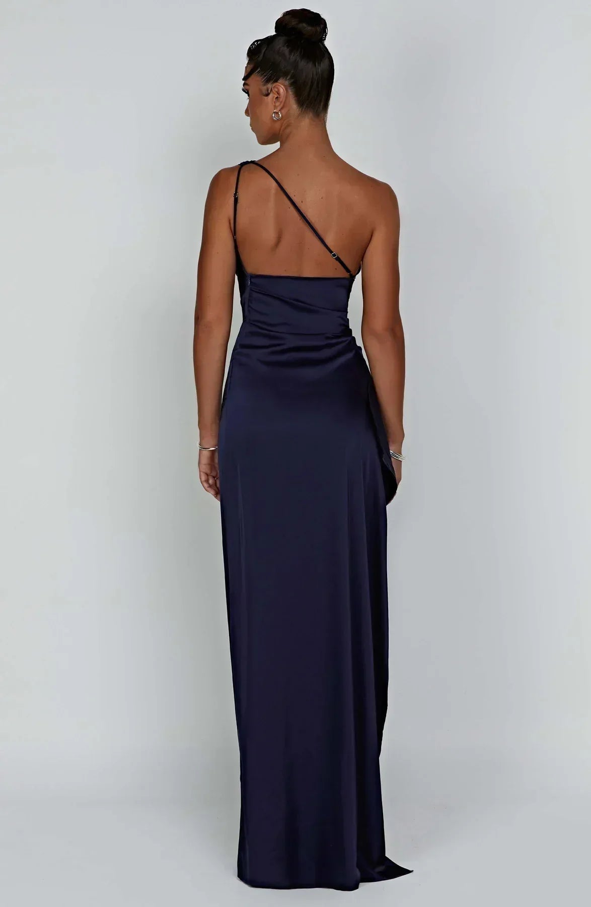 Einseitig Schulterfreies Maxikleid - Ayse