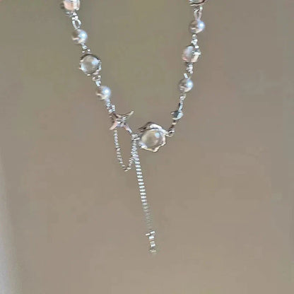 Einstellbare Halskette - SparklePearl 