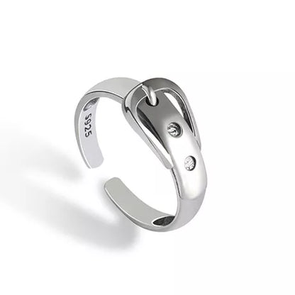 Einstellbarer Silberring - StyleRing 