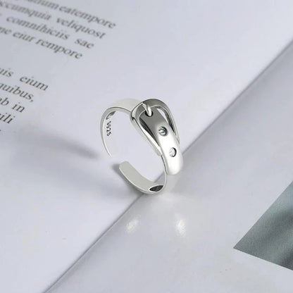 Einstellbarer Silberring - StyleRing 