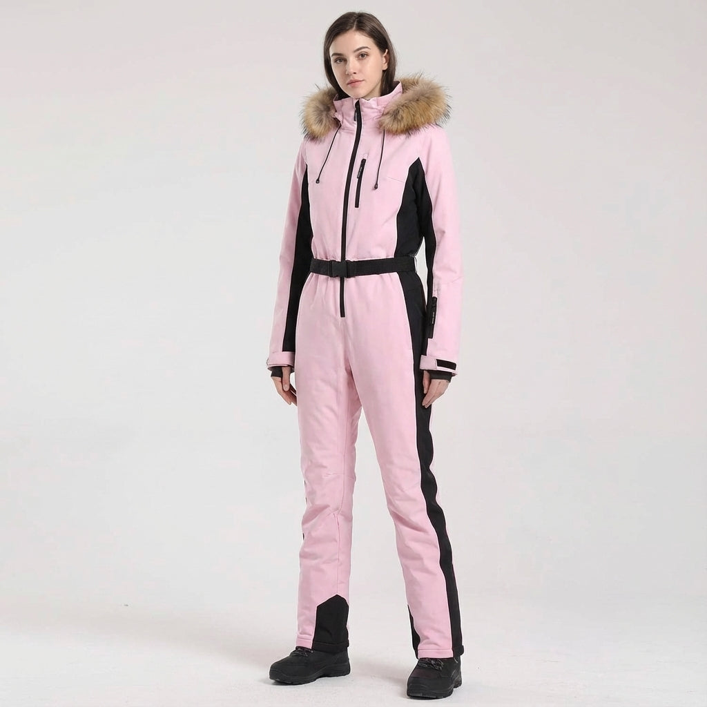 Einteiliges Skioverall Mit Kapuze - Clarissa