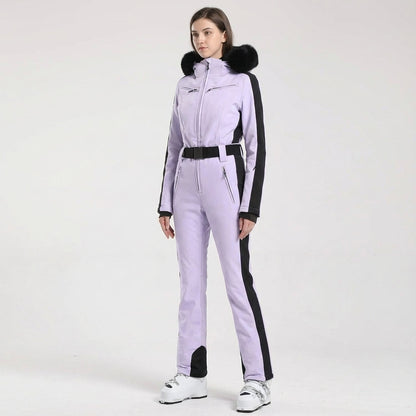Einteiliges Skioverall Mit Kapuze - Clarissa