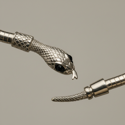 Elegante Schlange Halskette - SnakeChoker 