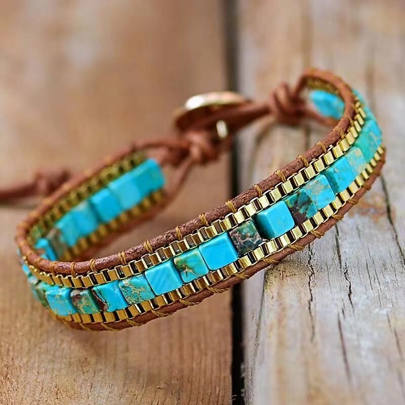 Elegantes Armband Aus Türkis - CircleStone 