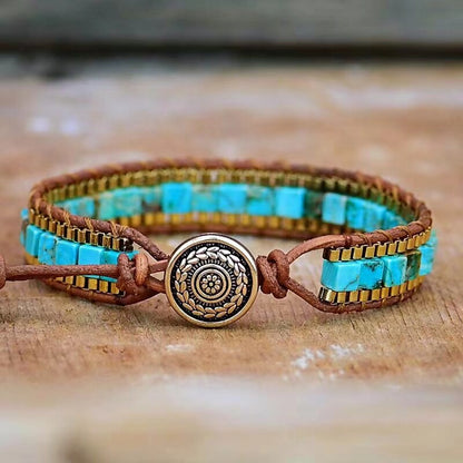Elegantes Armband Aus Türkis - CircleStone 