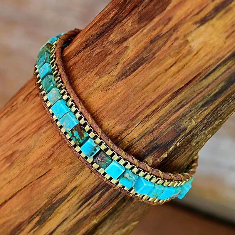 Elegantes Armband Aus Türkis - CircleStone 