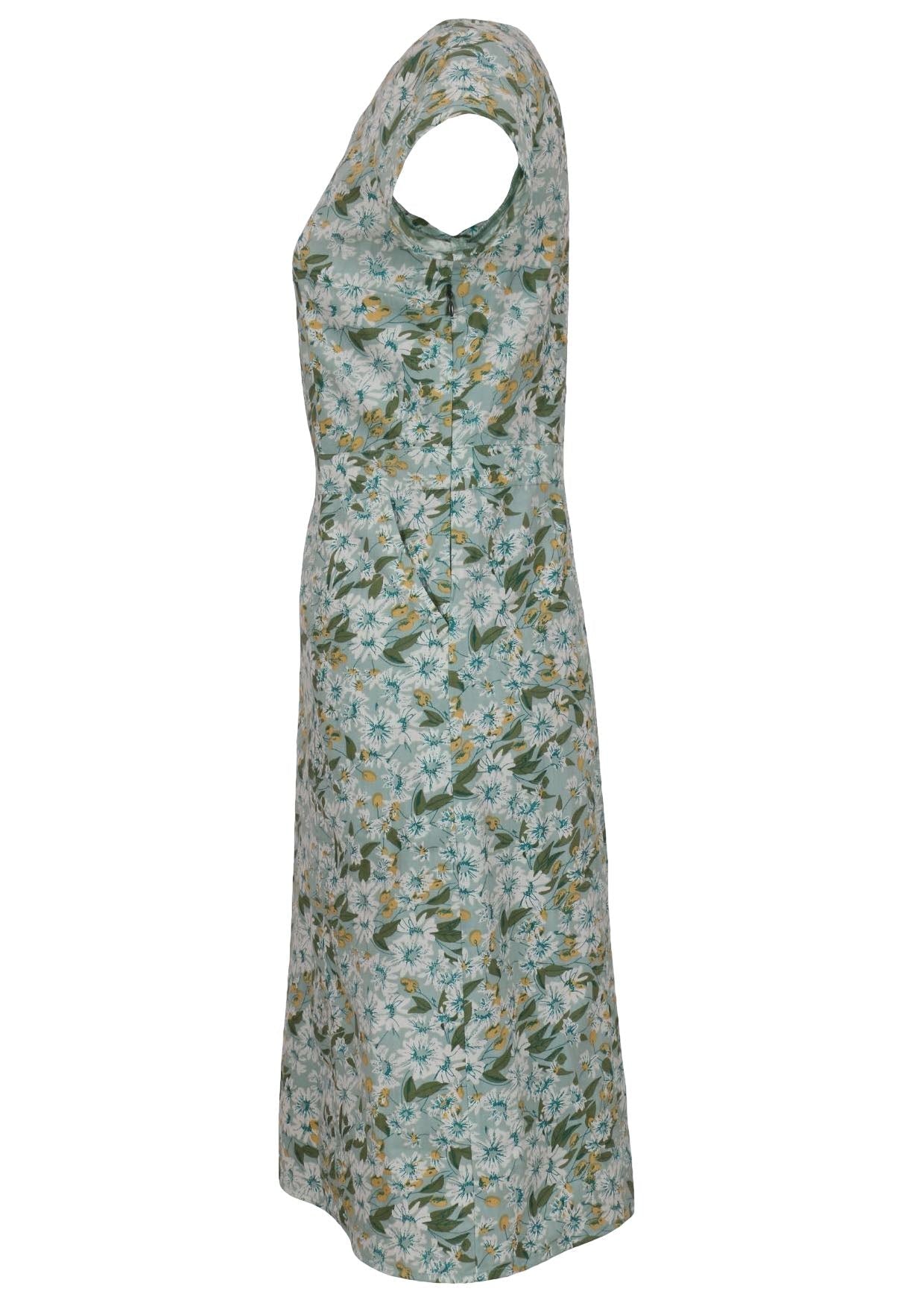 Elegantes Freizeitkleid Mit Taschen - Samira