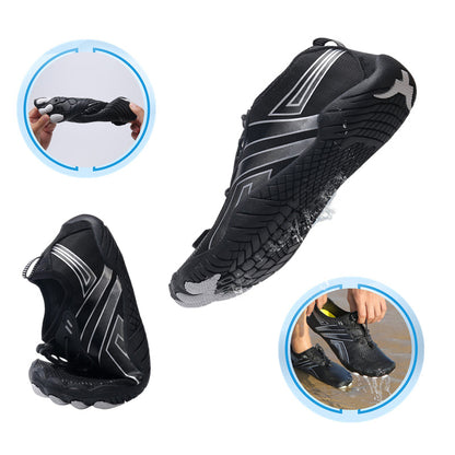 Atmungsaktiv & Rutschfest für Damen und Herren - Barfußschuhe FlexStep