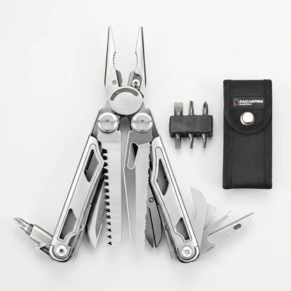 Faltbares Multitool Mit Zange Und Bits -  Clampex