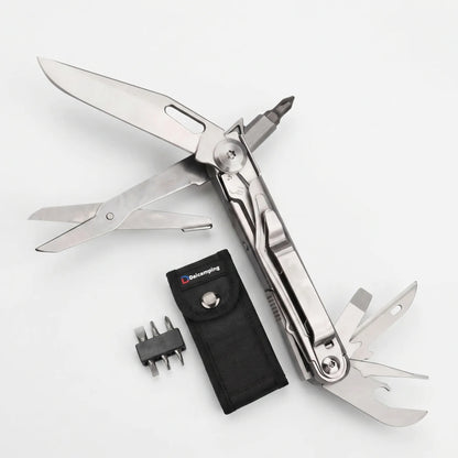 Faltbares Multitool Mit Zange Und Bits -  Clampex