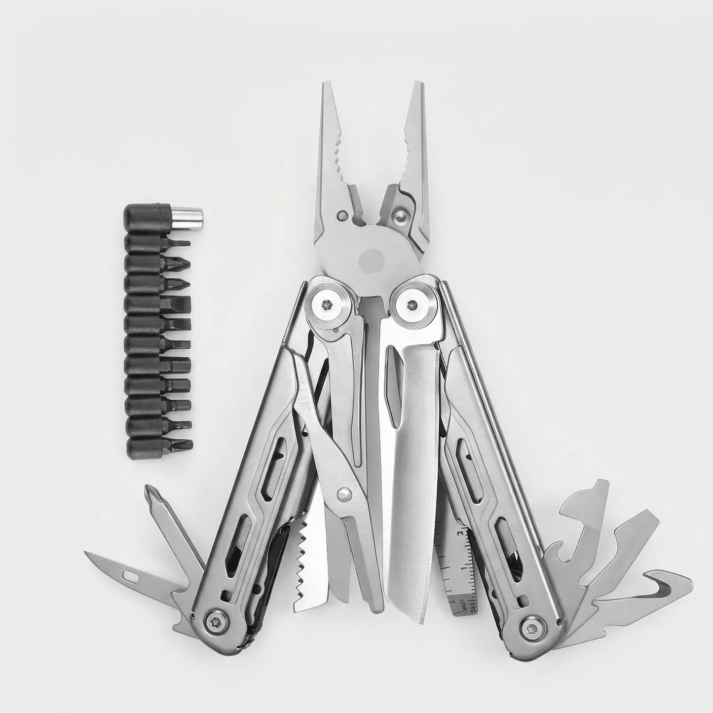 Faltbares Multitool Mit Zange Und Bits -  Clampex