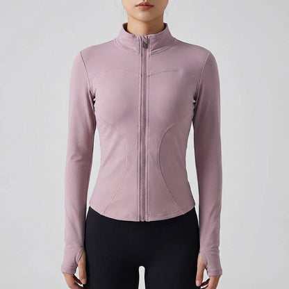 Figurbetonte Activewearjacke Aus Stretch - Georgia
