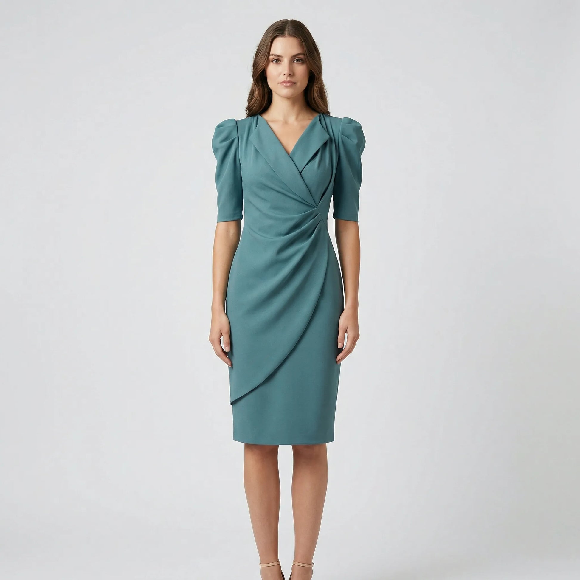 Figurbetontes Kleid Mit Wickelausschnitt - Dianne