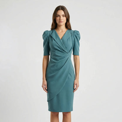 Figurbetontes Kleid Mit Wickelausschnitt - Dianne