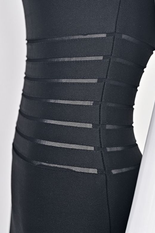 Figurbetontes Midi Kleid - Jella