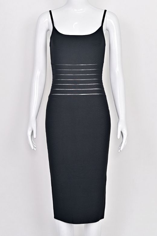 Figurbetontes Midi Kleid - Jella