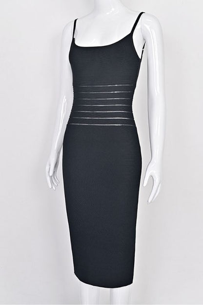 Figurbetontes Midi Kleid - Jella