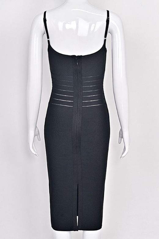 Figurbetontes Midi Kleid - Jella