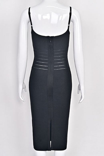 Figurbetontes Midi Kleid - Jella