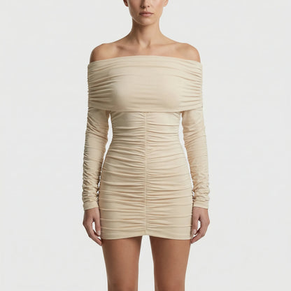 Figurbetontes Off Shoulder Kleid - Celia