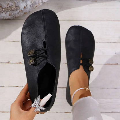 Flacher Schlanker Damenschuh - Leandra