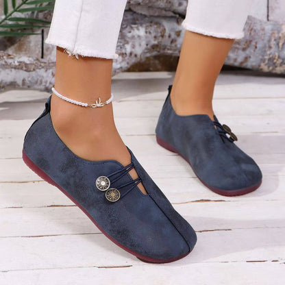 Flacher Schlanker Damenschuh - Leandra