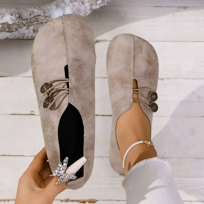 Flacher Schlanker Damenschuh - Leandra