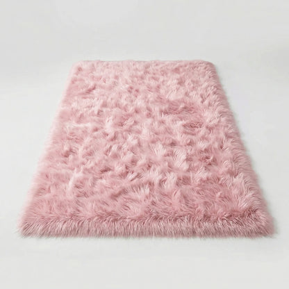Flauschiger Schlafzimmerteppich - Velvielle