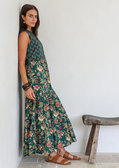 Fließendes Langes Sommerkleid - Alexia