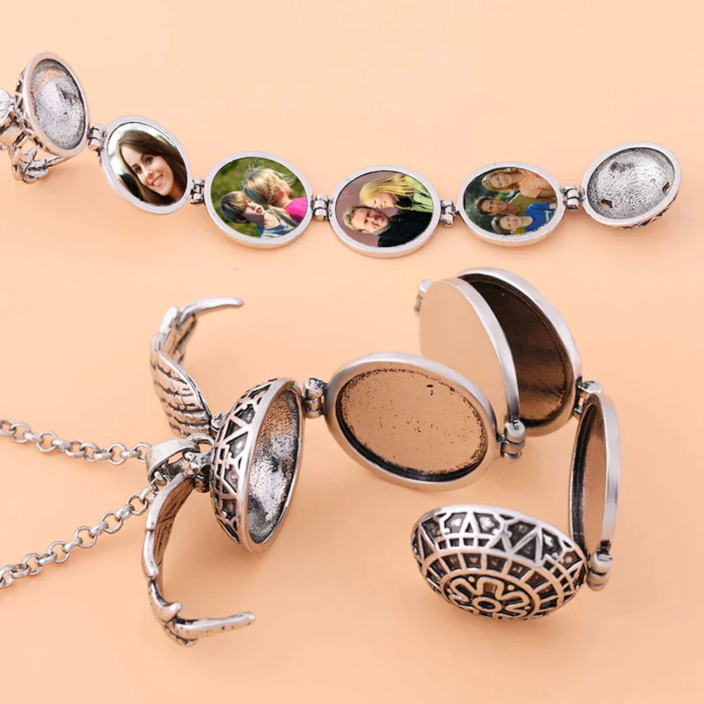 Foto-Medaillon-Halskette - HeartLocket 