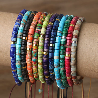 Geflochtenes Armband - NatureStoneBracelet 