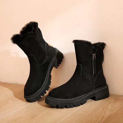 Gefütterte Damen Stiefelette - Charleen