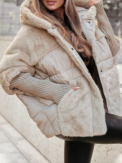 Gefütterte Kurze Winterjacke - Liana