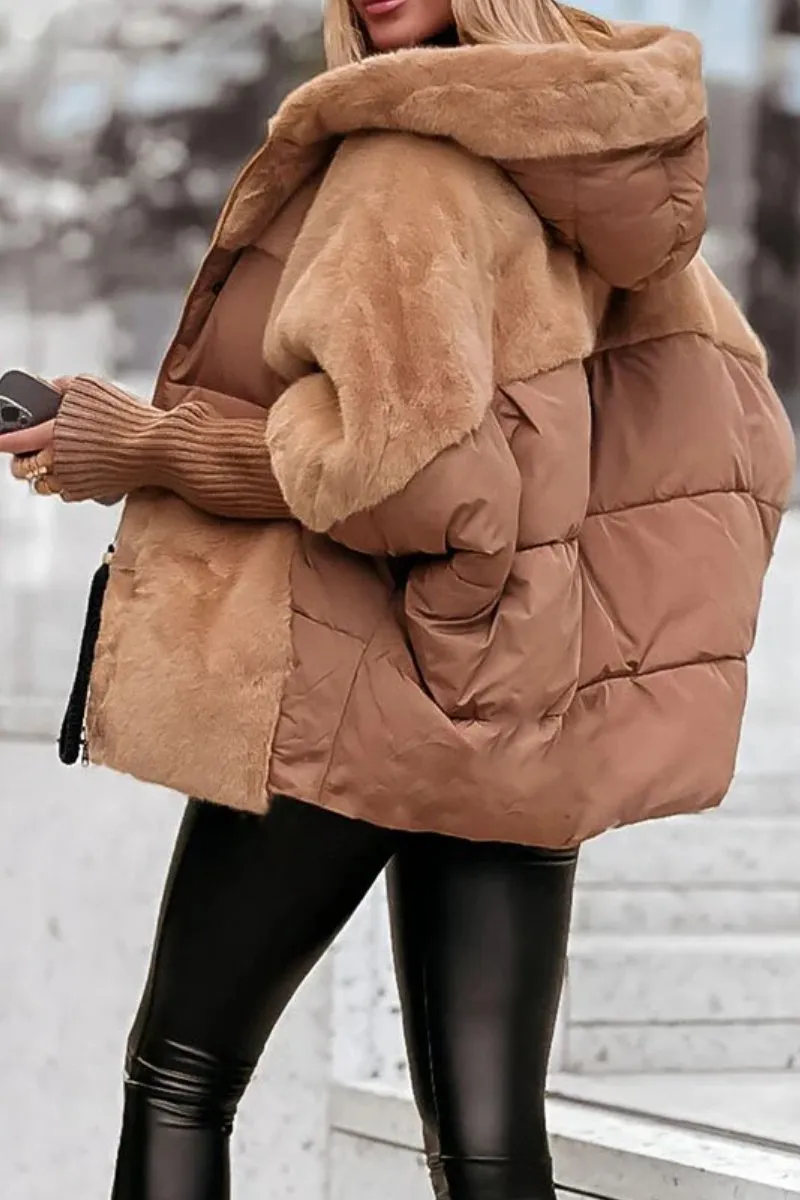 Gefütterte Kurze Winterjacke - Liana
