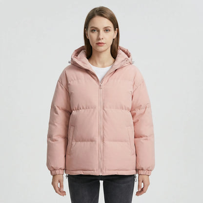 Gefütterte Winterjacke Mit Kapuze - Shawna