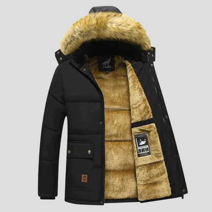 Gefütterter Herren-Winterparka - Thorben