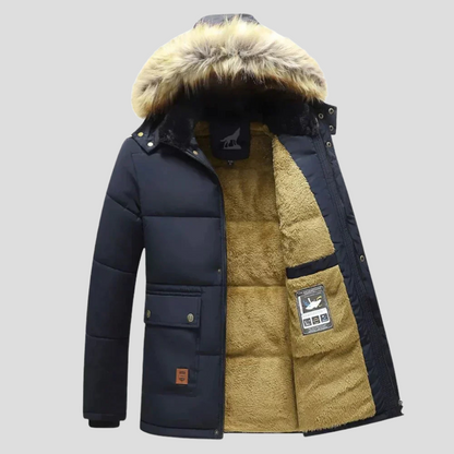 Gefütterter Herren-Winterparka - Thorben