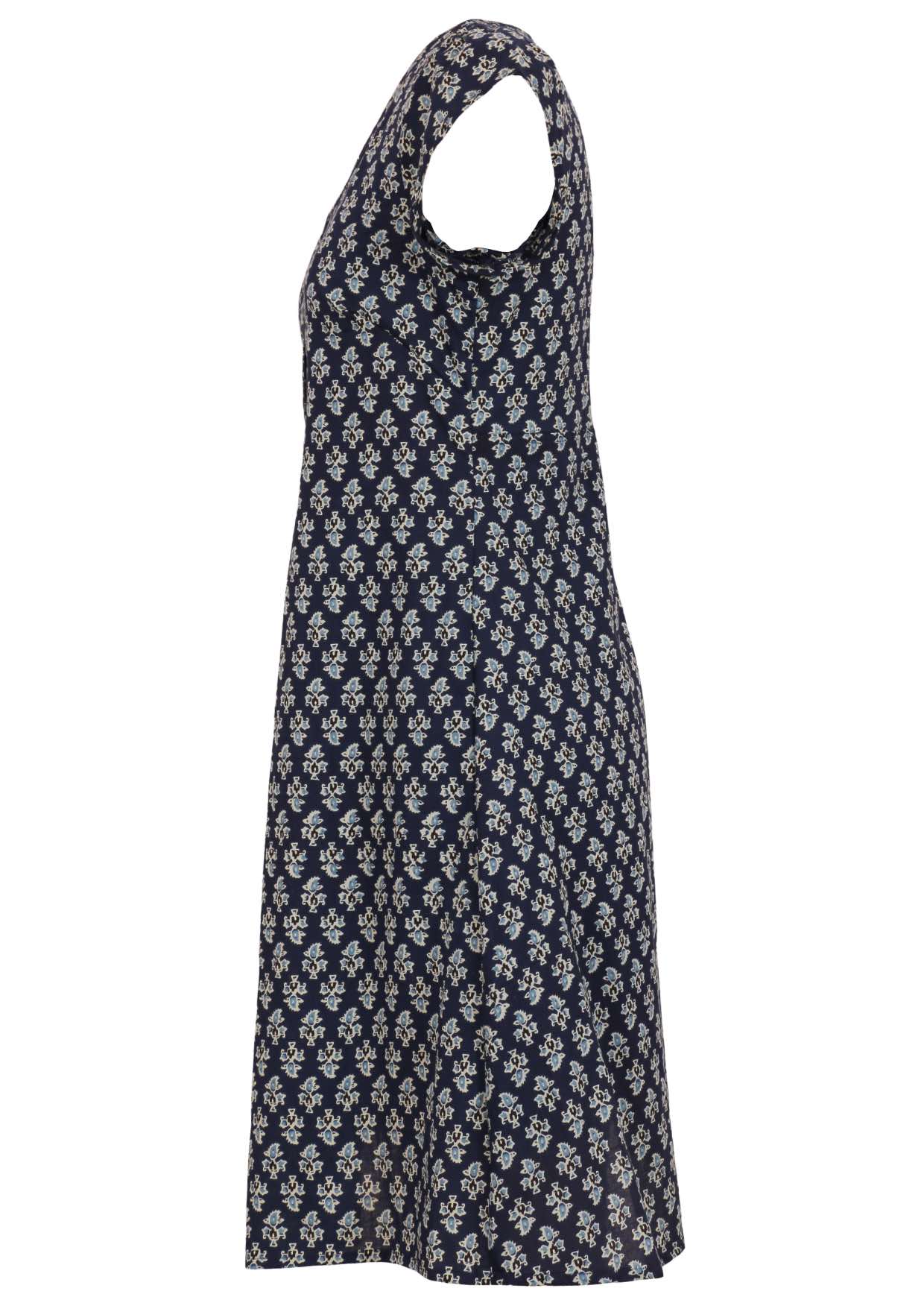 Gefüttertes Sommerkleid Mit Rundhals - Naemi