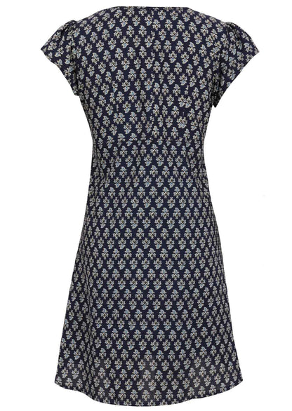 Gefüttertes Sommerkleid Mit Rundhals - Naemi