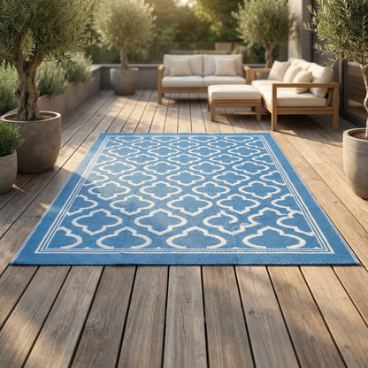 Gemusterter Outdoor-Teppich - PatioLuma