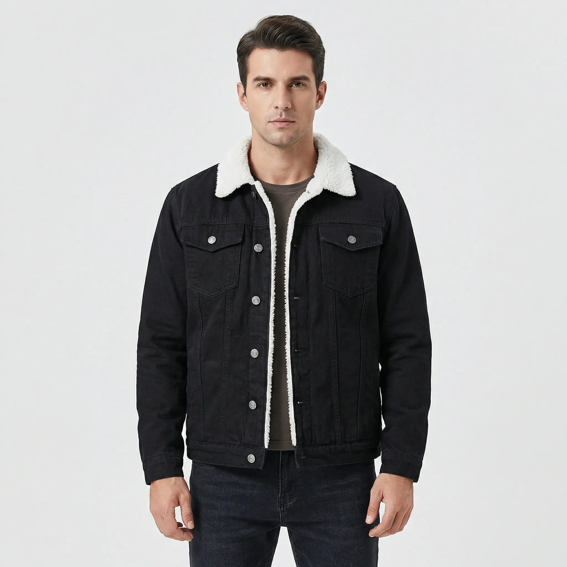 Gepolsterte Freizeitjacke Im Jeanslook - Carlo