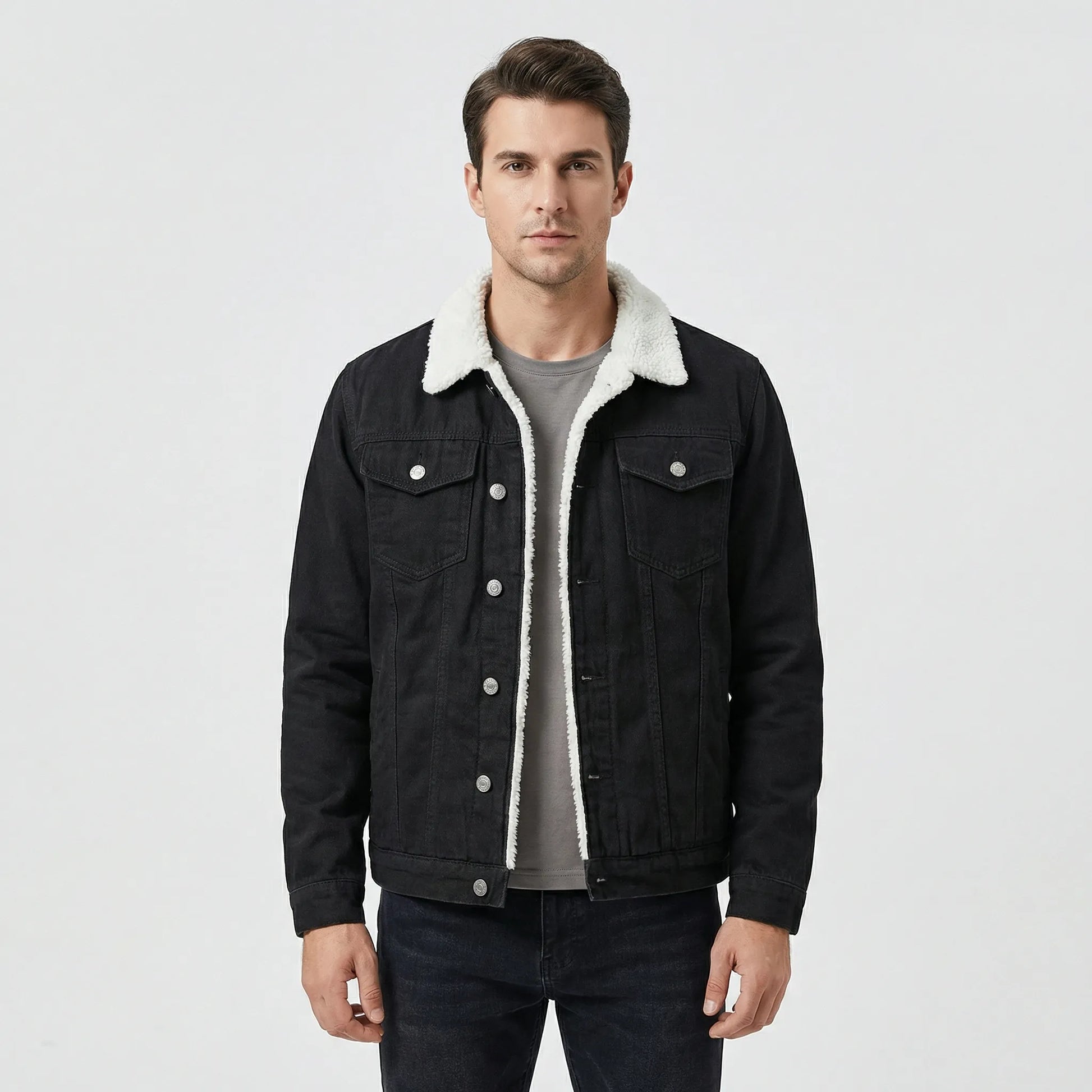Gepolsterte Freizeitjacke Im Jeanslook - Carlo